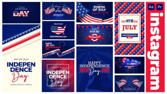 VideoHive – 4th of July Instagram Stories Free Download