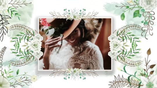 VideoHive – Floral & Golden Wedding Love Slideshow [AEP] Free Download